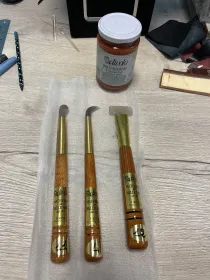 Агатовые зубцы для полировки сусального золота